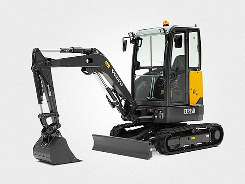 Bild vom Minibagger Volvo ECR25D