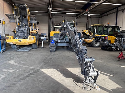 Sicking Volvo Baumaschinen in der Werkstatt